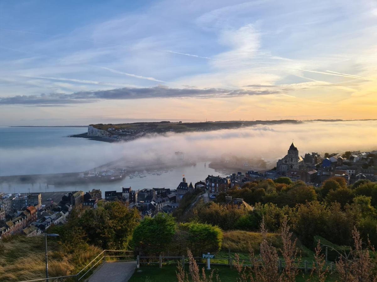 L'Air Des Falaises - Appartement Confort Treport Le Tréport Buitenkant foto